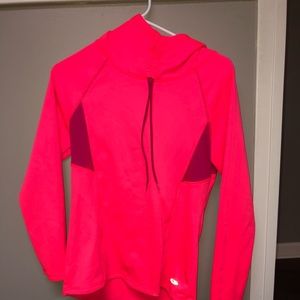 Pink workout hoodie